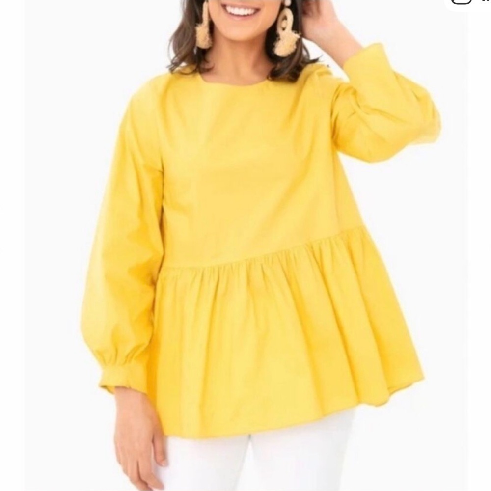Tuckernuck Pomander Place Olivia Peplum Top